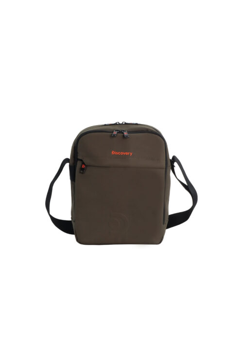 Shoulder bag with flap khaki (Geyser)